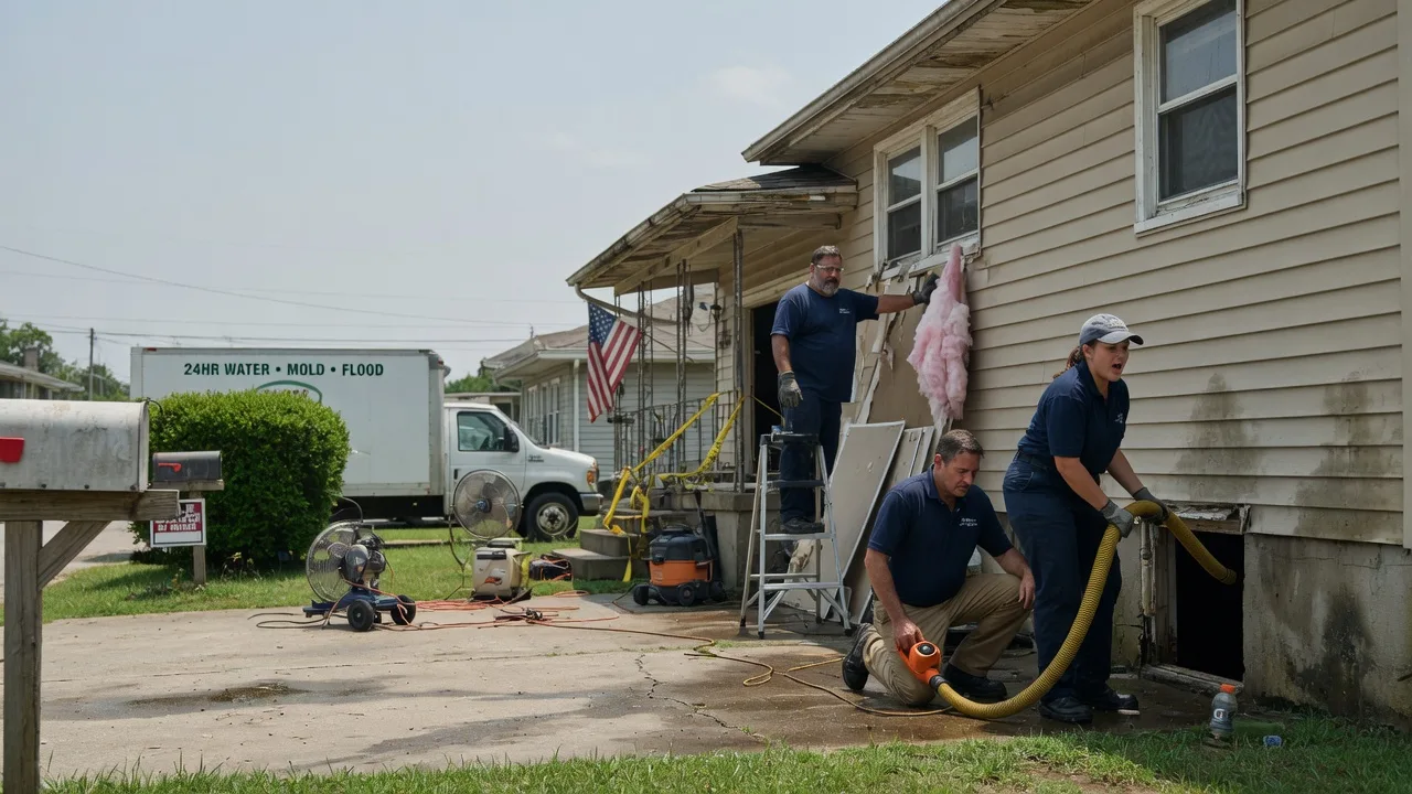 Water Damage Repair in Ursa, IL near me